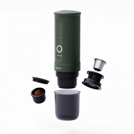 Преносима еспресо машина Outin Nano Forest green
