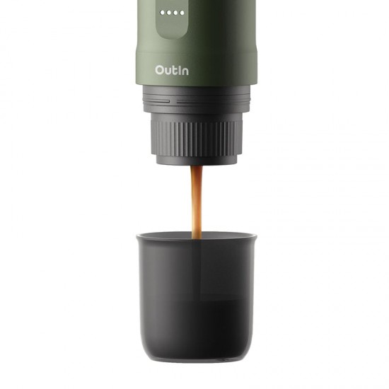 Преносима еспресо машина Outin Nano Forest green