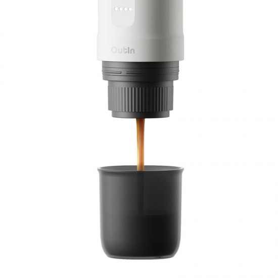 Преносима еспресо машина Outin Nano Pearl white