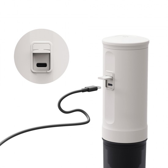 Преносима еспресо машина Outin Nano Pearl white
