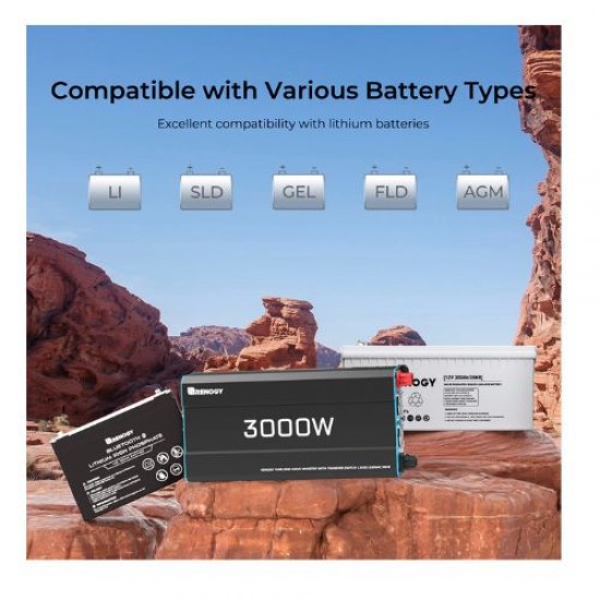 Инвертор Renogy CORE 12V, 2000W